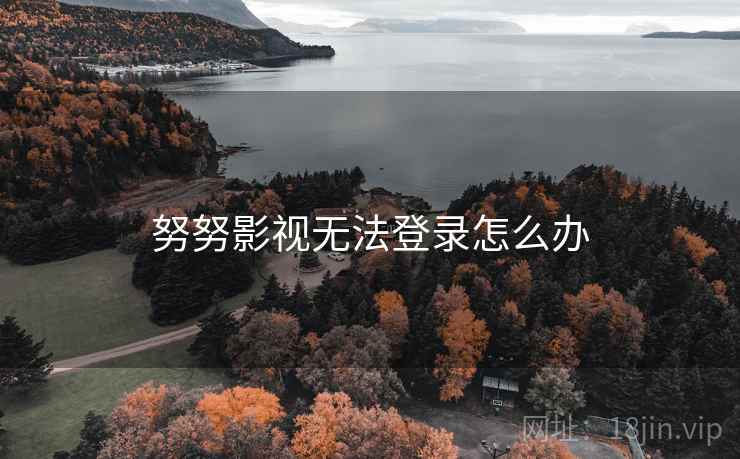 努努影视无法登录怎么办
