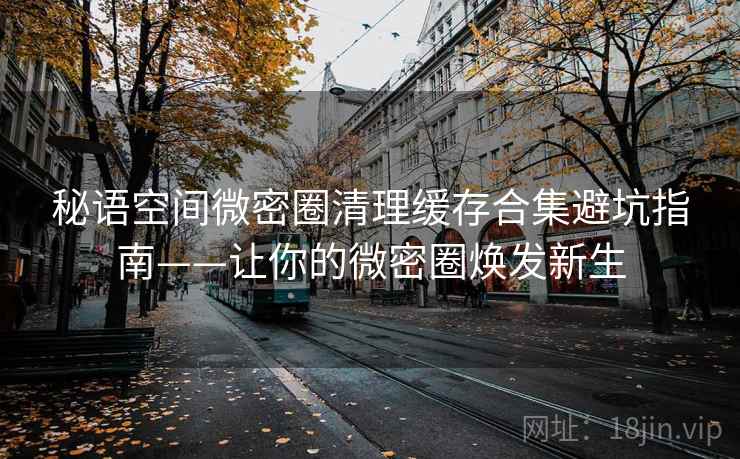 秘语空间微密圈清理缓存合集避坑指南——让你的微密圈焕发新生