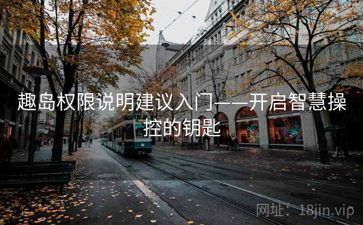 趣岛权限说明建议入门——开启智慧操控的钥匙